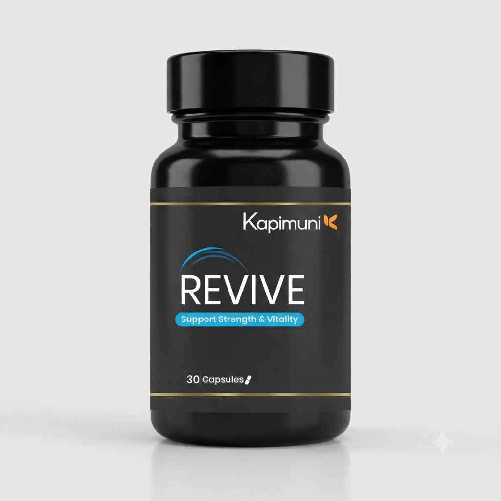 Kapimuni Revive – Ayurvedic Stamina Capsules for Men (30 Capsules)