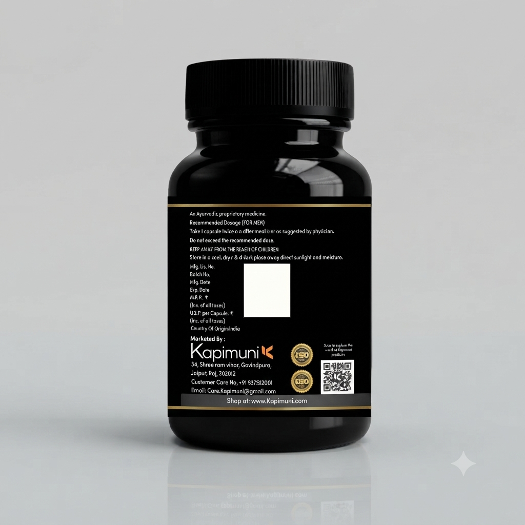 Kapimuni Ts-GO – Ayurvedic Strength & Testosterone Support Capsules (60 Capsules)