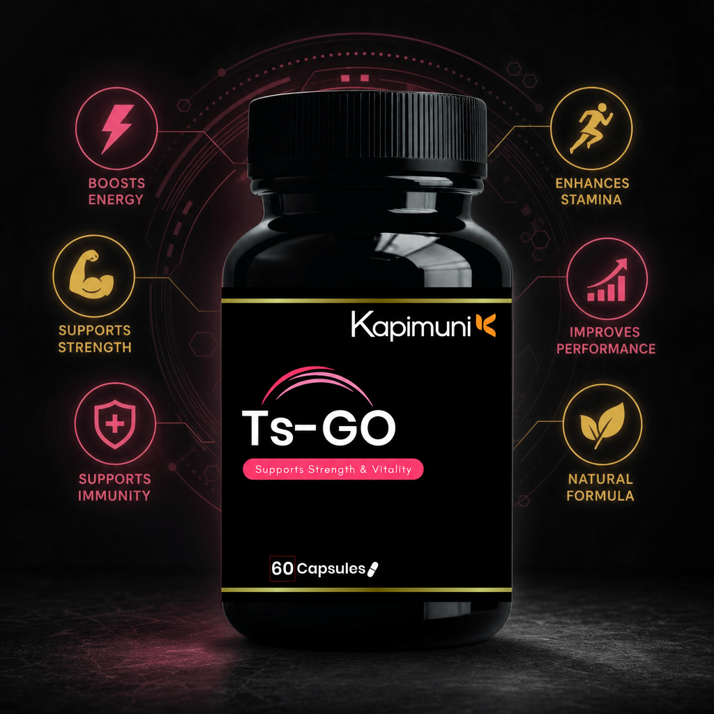 Kapimuni Ts-GO – Ayurvedic Strength & Testosterone Support Capsules (60 Capsules)