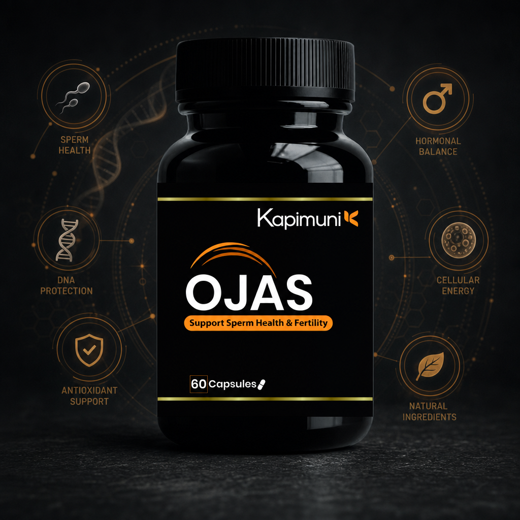 Kapimuni Ojas – Ayurvedic Vitality & Reproductive Wellness Capsules (60 Capsules)