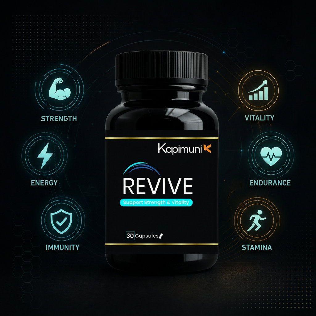 Kapimuni Revive – Ayurvedic Stamina Capsules for Men (30 Capsules)